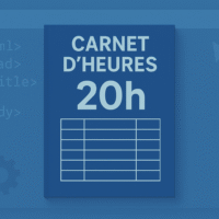 carnet d’heures – 20h